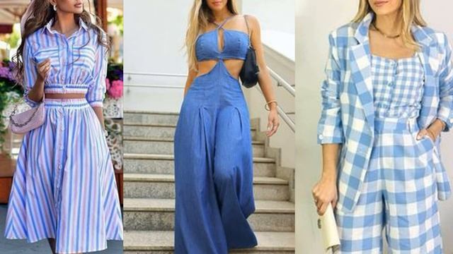 МОДНЫЕ ЛЕТНИЕ КОСТЮМЫ? СТИЛЬНЫЕ ИДЕИ С ЛЕТНИМИ КОСТЮМАМИ? смотреть онлайн