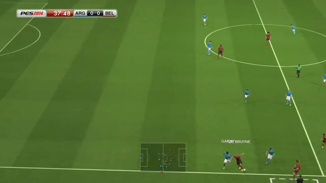 Pro Evolution Soccer 2014 #Gameplay HD - Argentina vs Belgium смотреть онлайн