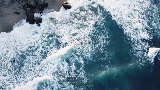 ШУМ ПРИБОЯ, ОКЕАН, ПЛЯЖ, Шум Моря и Звуки сильного Ветра для Сна, Релаксации, Медитации