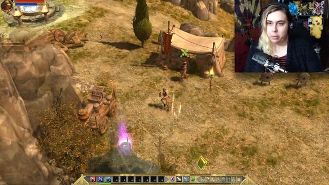 How I BROKE my face! | Titan Quest #3 смотреть онлайн