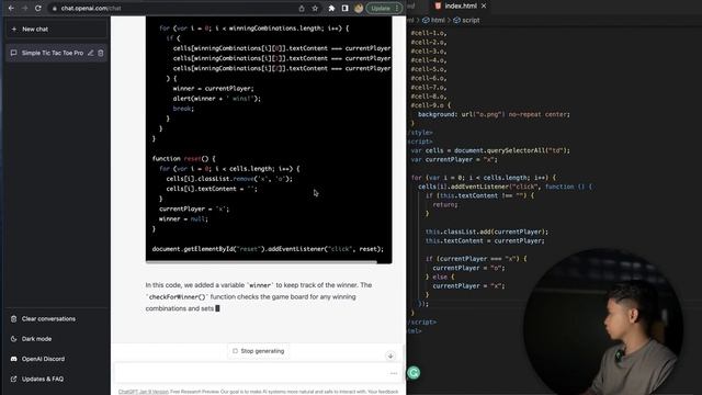 Lets Build Tic Tac Toe Using Chat GPT (Tagalog) смотреть онлайн