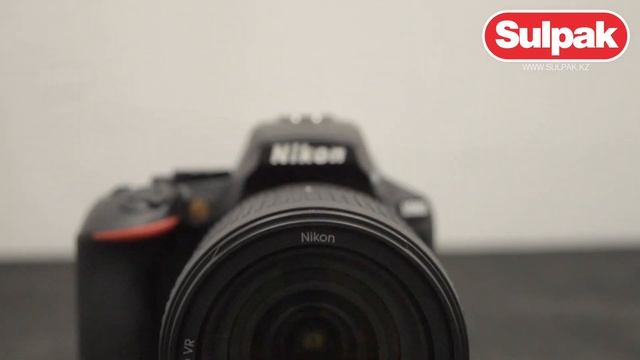 Цифровая зеркальная фотокамера Nikon D5600 18-140 VR распаковка (www.sulpak.kz) смотреть онлайн