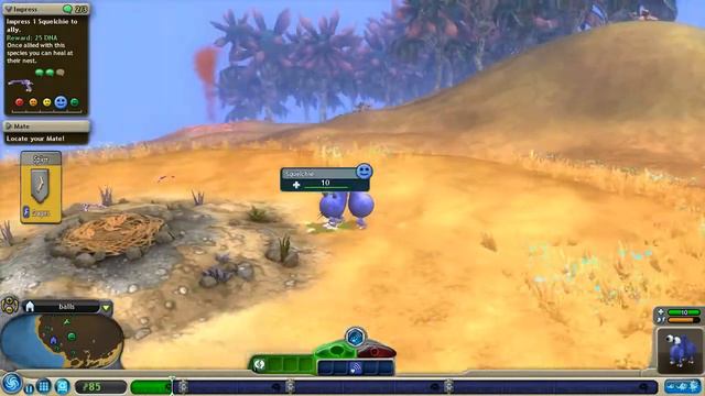 Spore - The Evolution Of Blueballs [Creature Stage P1]