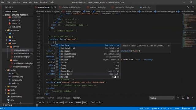 Laravel Bangla Tutorial || Web Application Development || Batch 1 || Part 14 смотреть онлайн