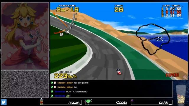 Virtua Racing - Arcade (Automatic, Expert, Emulator) 4:22.56 [PB] Speedrun [Stream] смотреть онлайн
