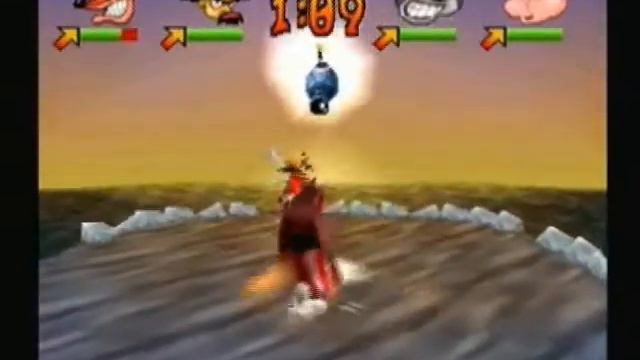 Crash Bash Walkthrough - Part 7/70: Polar Panic Crystal Challenge смотреть онлайн