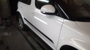 Удаляем ржавчину с кузова Шкода Йети Skoda Yeti.