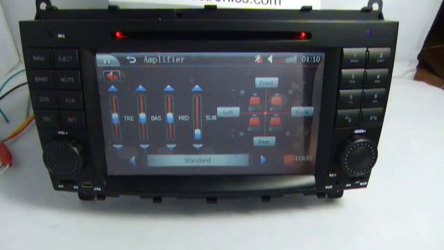 Mercedes Benz CLK W209 DVD Player - Mercedes CLK W209 GPS Navigation смотреть онлайн
