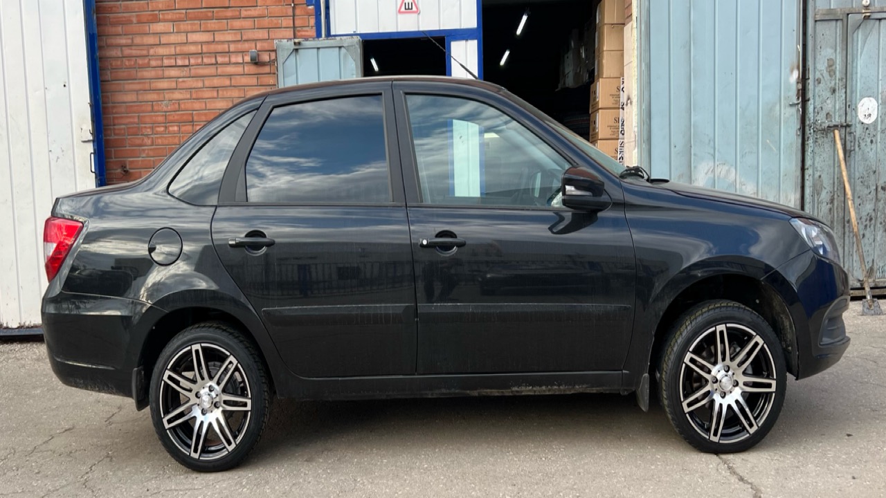 R16 колёса на Новую Гранту FL LS + Haida 195/45