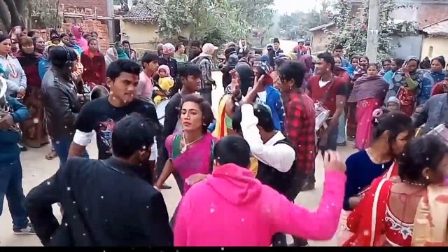 girl's band baza dance rupandehi upload(o tharu rejarane) new dance video смотреть онлайн