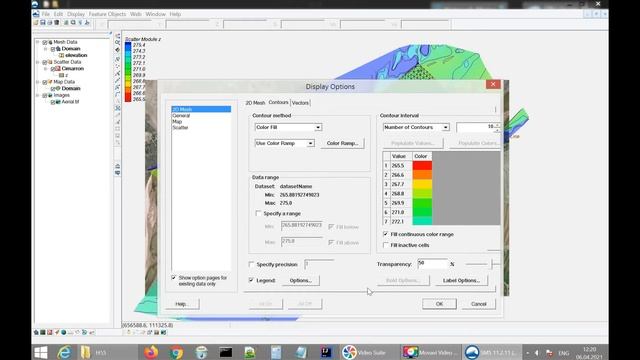 SMS flood simulation full process using SRH-2D смотреть онлайн