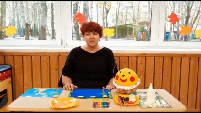 Аппликация по сказке "Колобок" из геометрических фигур смотреть онлайн