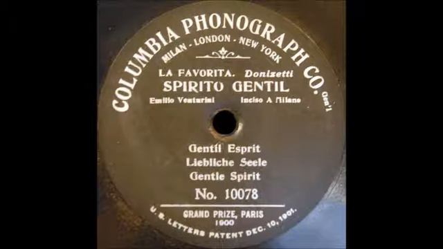Ange si pur [Spirto gentil] (Emilio Venturini) смотреть онлайн