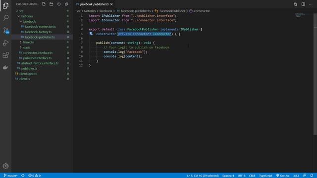 04. Patrones de diseño con TypeScript - Abstract Factory смотреть онлайн