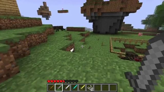 Minecraft Combat++ Mod CRITICAL HITS & Sword Blocking! смотреть онлайн