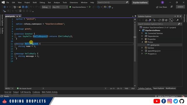 gRPC Tutorial [Part 1] - gRPC Basics - Protocol Buffers - HTTP2 | gRPC Course смотреть онлайн