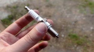 Замена свечи на motoland scrambler. Пробег 300км.