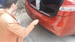 Установка парктроников. #парктроники