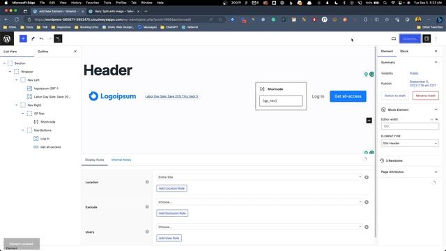 Create Your Header with GenerateBlocks ? Say goodbye to the limitations of the customizer! ? смотреть онлайн