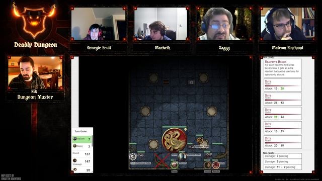 Deadly Dungeon 04.2: 3rd Floor: The Menagerie (2nd Attempt) смотреть онлайн