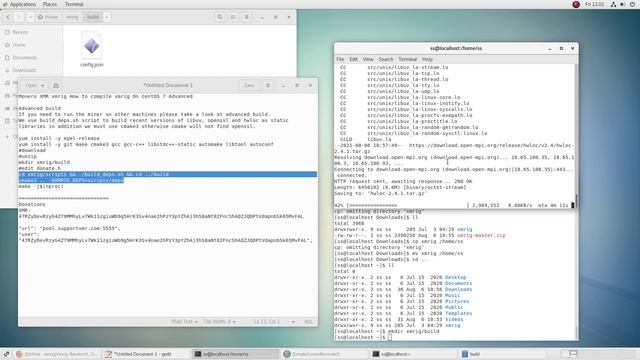 Compile xmrig step by step on CentOS 7 Advanced (2021.8) смотреть онлайн