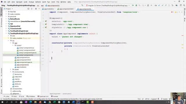 Create an Angular Component with TypeScript (Property Binding in TypeScript Part 3) смотреть онлайн