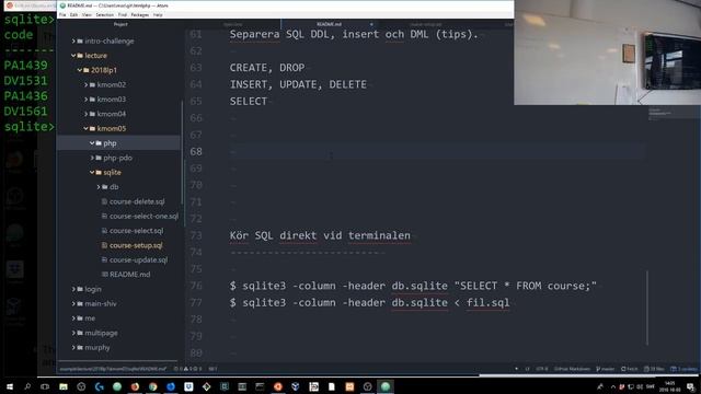 Föreläsning htmlphp kmom05 med Mikael смотреть онлайн