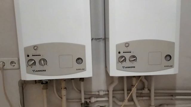 Обслуживание котел Юнкерс Евролайн смотреть онлайн