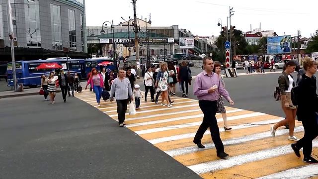 Говорящие светофоры во Владивостоке смотреть онлайн