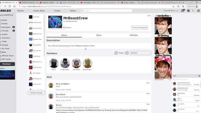 *MR BEAST* HAS AN OFFICIAL ROBLOX GROUP... [HUGE!] смотреть онлайн