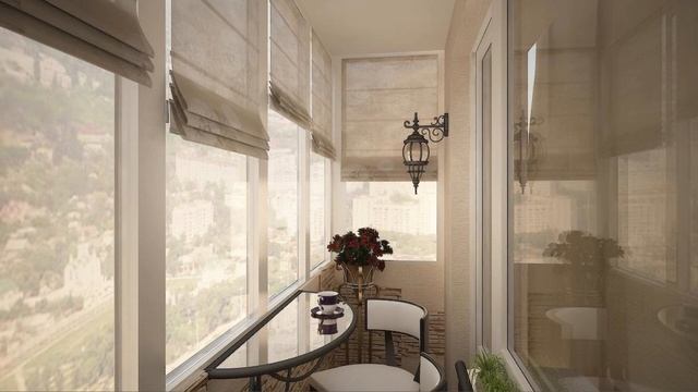 Modern design of balconies in apartments * Современный дизайн балконов в квартирах смотреть онлайн