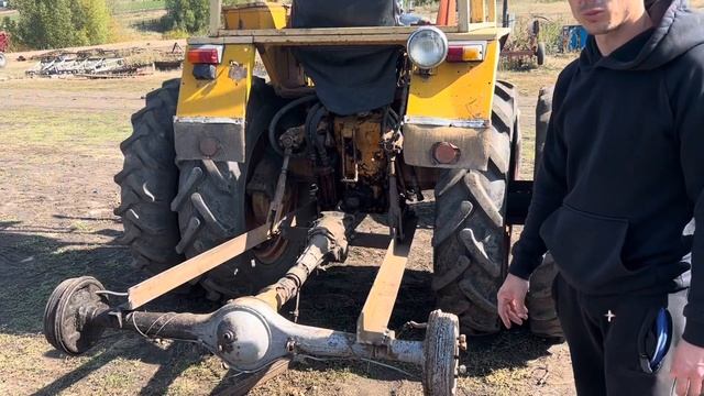 Вездеход на базе трактора т-25 tractor-based all-terrain vehicle смотреть онлайн