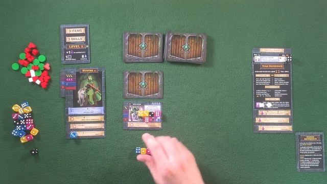 One Deck Dungeon. Forest of Shadows - геймплей часть 1 из 2 смотреть онлайн