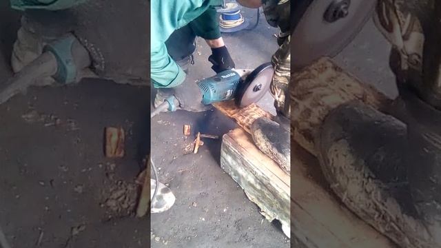 Пилим доски Болгаркой. смотреть онлайн