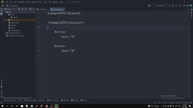 Grid layout kivy | Python смотреть онлайн
