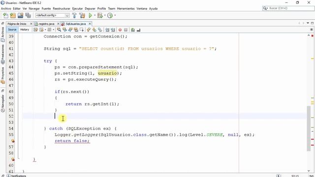 19. Validación de formulario de registro en Java y MySQL смотреть онлайн