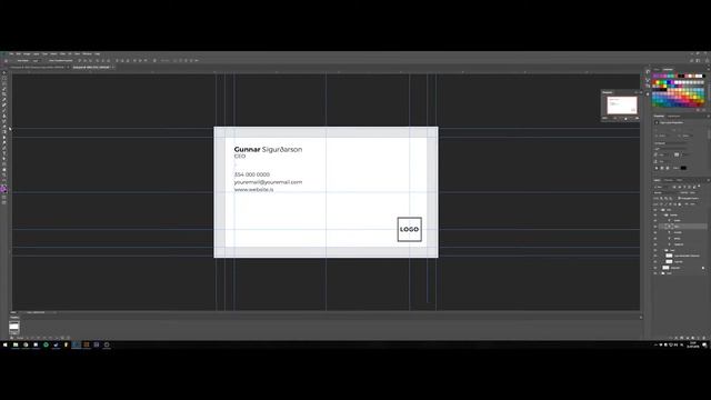 [Photoshop Template] Business Card | Modern Dark | Free PSD! смотреть онлайн