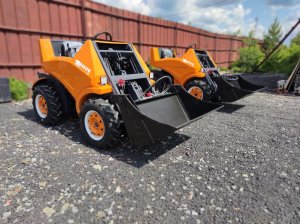 Мини трактор / мини погрузчик НАНУК. Обзор комплектаций