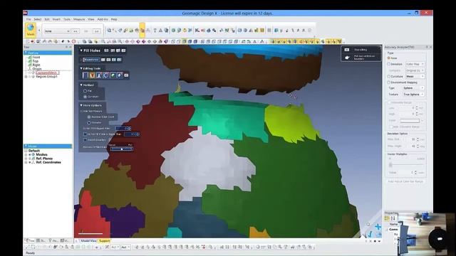 Geomagic Capture And Design X: Building CAD Model From Scan Data