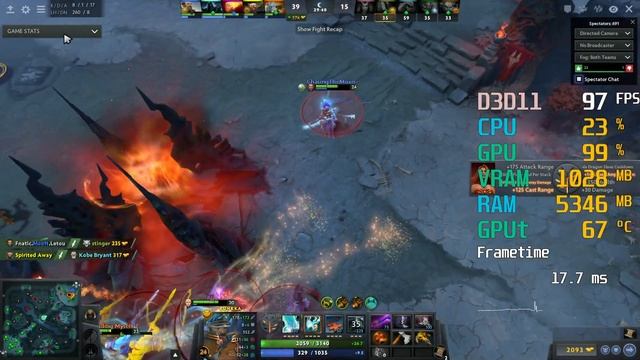 AMD Radeon RX 560 -- AMD Ryzen 5 3600 -- Dota 2 FPS Test смотреть онлайн