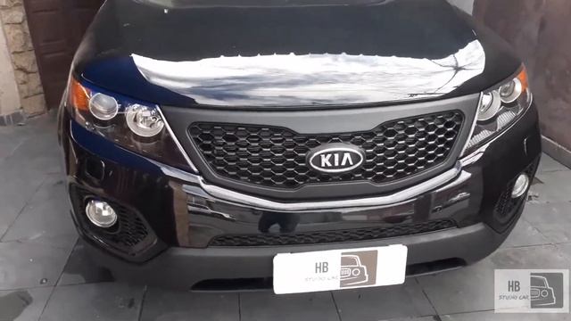 Kia Sorento remoção dos detalhes cromados deixando toda preta - all black - Cromo delete смотреть онлайн