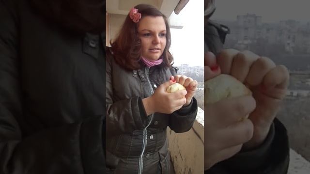 Чистка апельсина :) смотреть онлайн