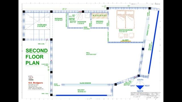 House Plan 100Sq yards 1 смотреть онлайн
