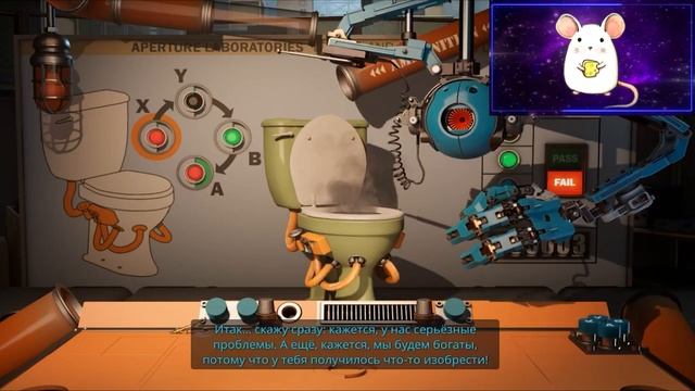 ТИПИЧНЫЕ РАБОЧИЕ БУДНИ! APERTURE DESK JOB смотреть онлайн