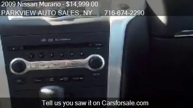 2009 Nissan Murano AWD - for sale in ELMA, NY 14059 смотреть онлайн