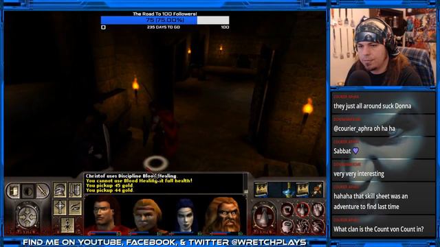 Vampire: The Masquerade - Redemption | Live Stream Ep.7 | Day & Knight [Wretch Plays] смотреть онлайн