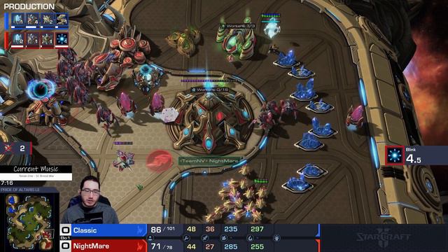 Death By DARK TEMPLAR!? (Classic vs NightMare) | StarCraft 2 SC2 Professional Game Pro Match смотреть онлайн
