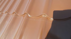 Как крепить поперечный(горизонтальный) стык листов металлочерепицы