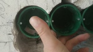 52. Установка фальш розетки и блока розеток под TV приставки.