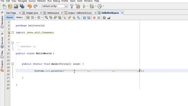 How to print patterns in java using escape sequences смотреть онлайн